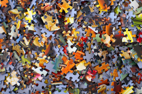 Jigsaw Puzzle - Illustration of Chunking